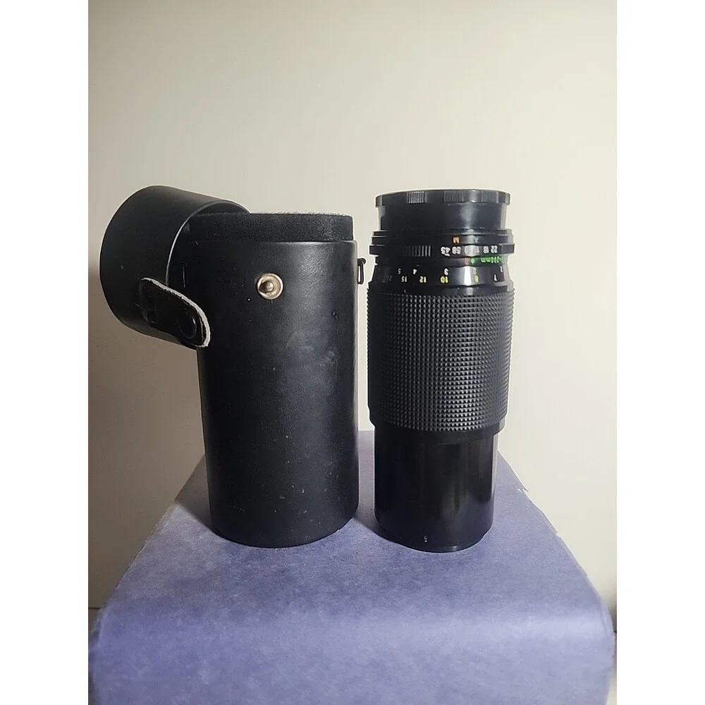 Formula 5 MC 80-200mm Telephoto Lens for Pentax K Made Un Japan W/Case